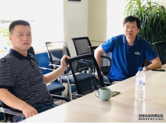 新客戶J公司來(lái)訪浙江英洛華裝備制造有限公司